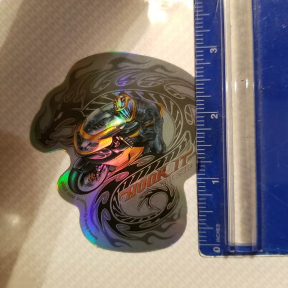 '02 ZUM Cycle "Hook It" prism sticker - Picture 6 of 6